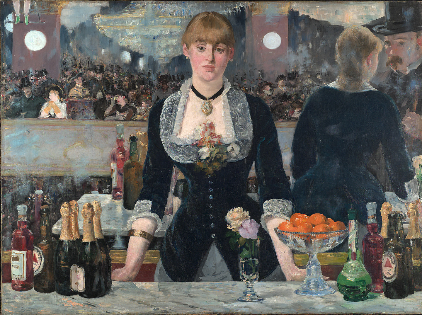 Edouard Manet (1832 – 1883), A Bar at the Folies-Bergère, 1882, Copyright: © The Samuel Courtauld Trust, The Courtauld Gallery, London